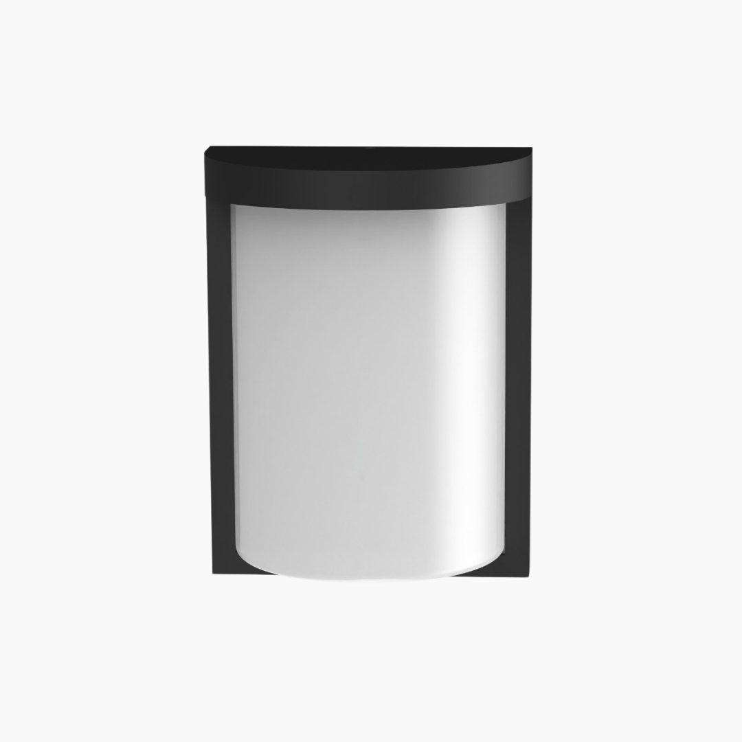 Semi Round LED Wall Scone Light 01 - Edan Lighting